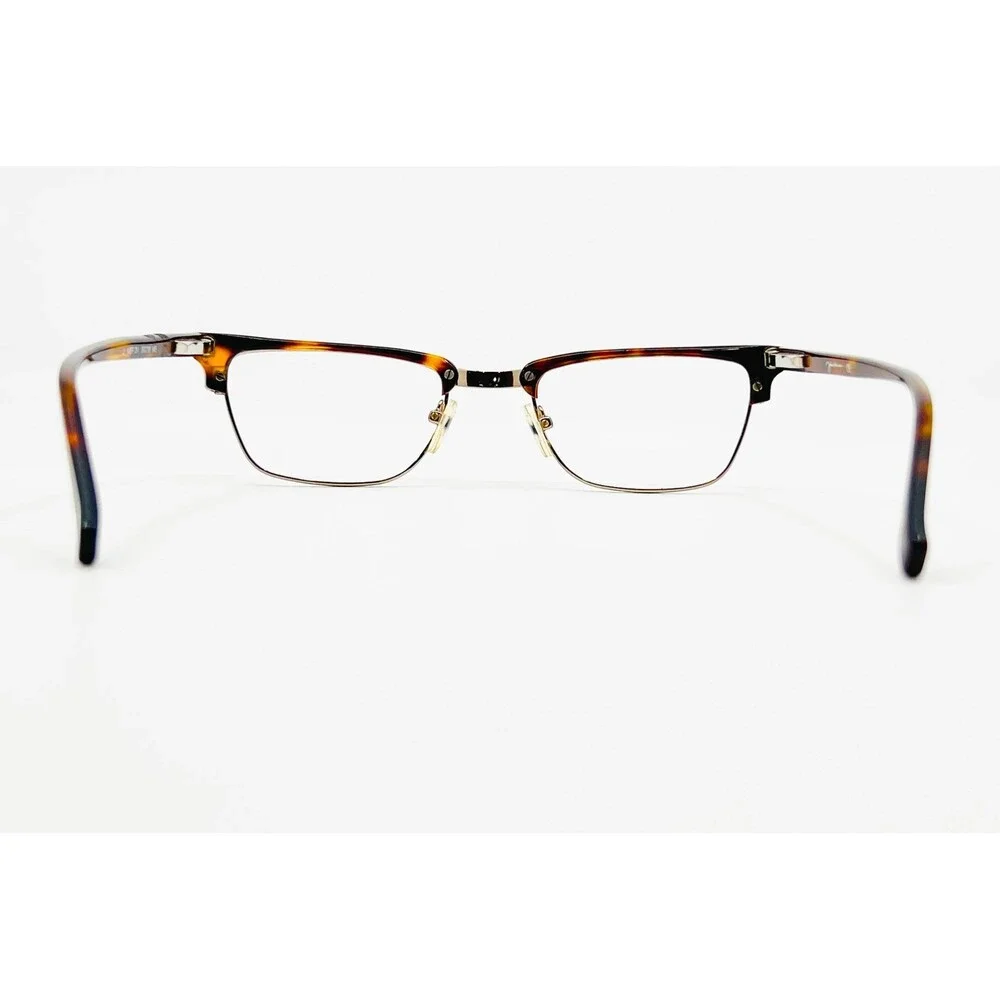 John Lennon Eyeglasses Men Brown Tortoise Clubmaster JL 14BF DA 50-18-145